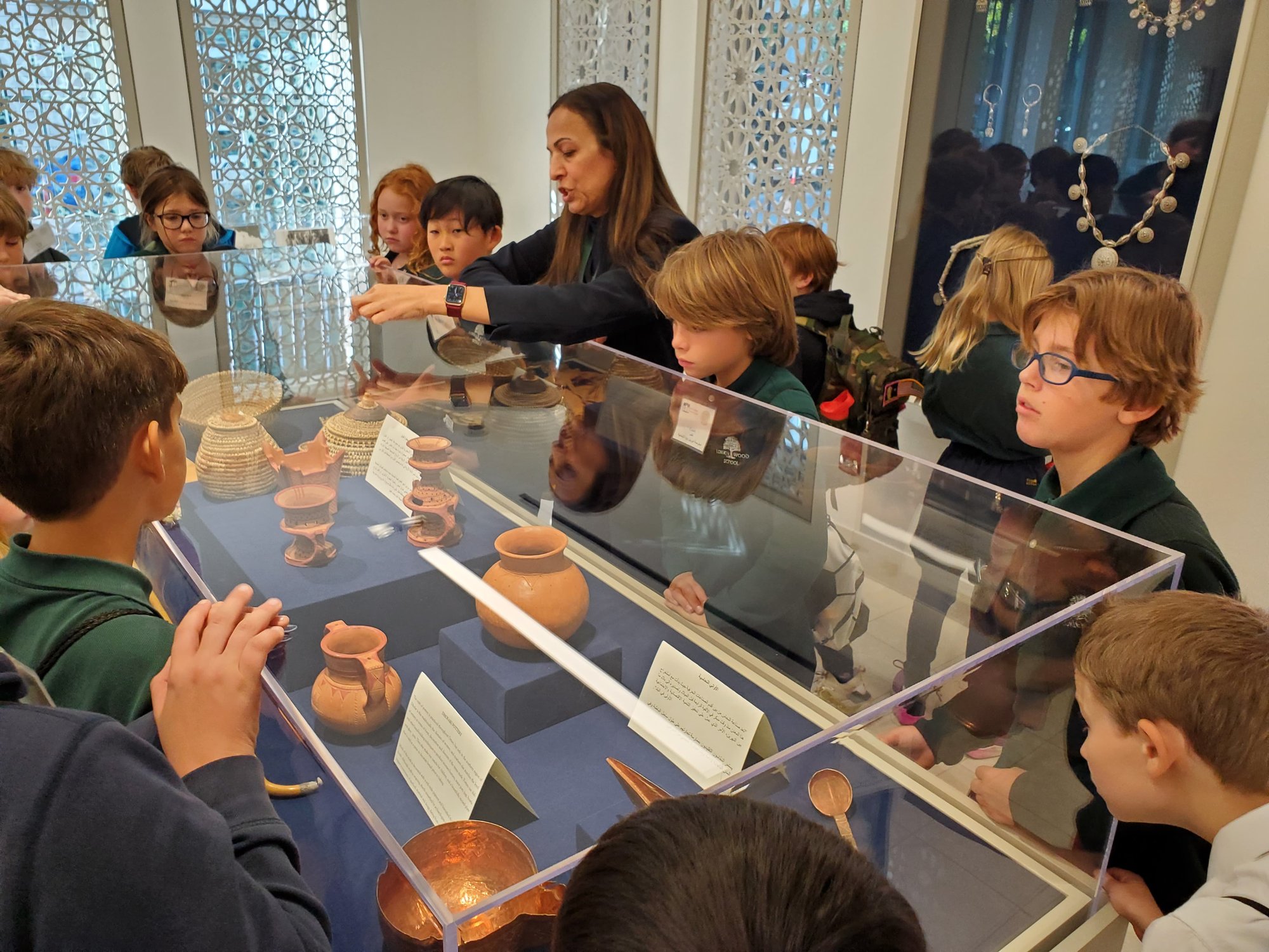 students at the Sultan Qaboos Cultural Center